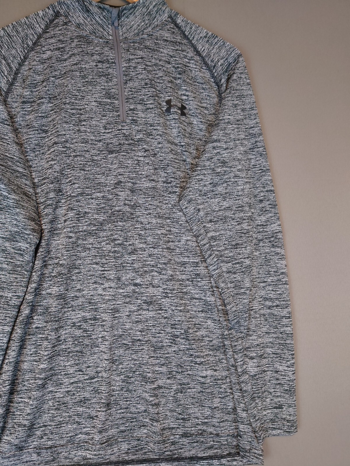 Under Armour 1/4 Quarter Zip Lightweight Long Sleeve Shirt Men's Medium Loose gallery
