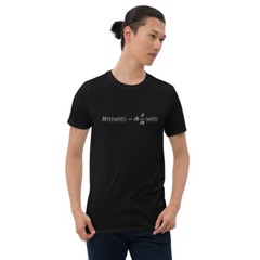 Schrodinger Equation Quantum Mechanics T-shirt Physics Student Teacher Gift Tee