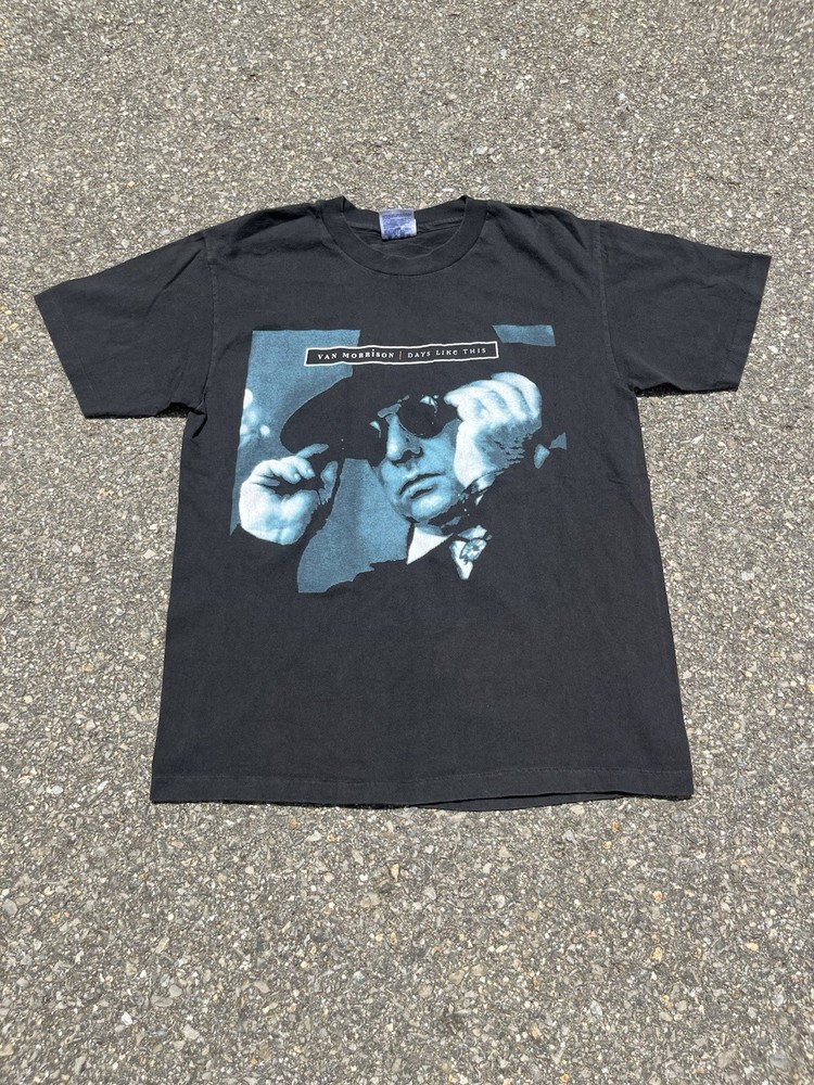 Vintage 1995 Van Morrison Days like this US & Canada single stitch tee size M
