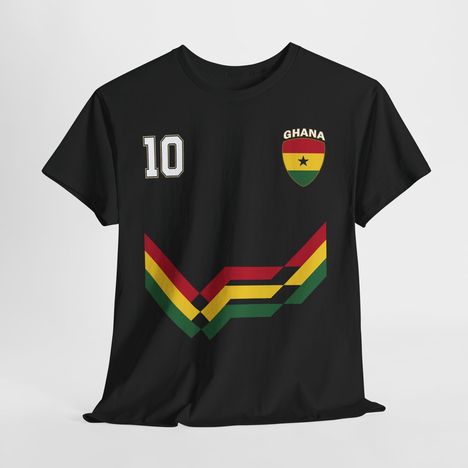 Ghana Number 10 Soccer Shirt, Ghanaian Soccer 2026 Jersey Style Shirt gallery