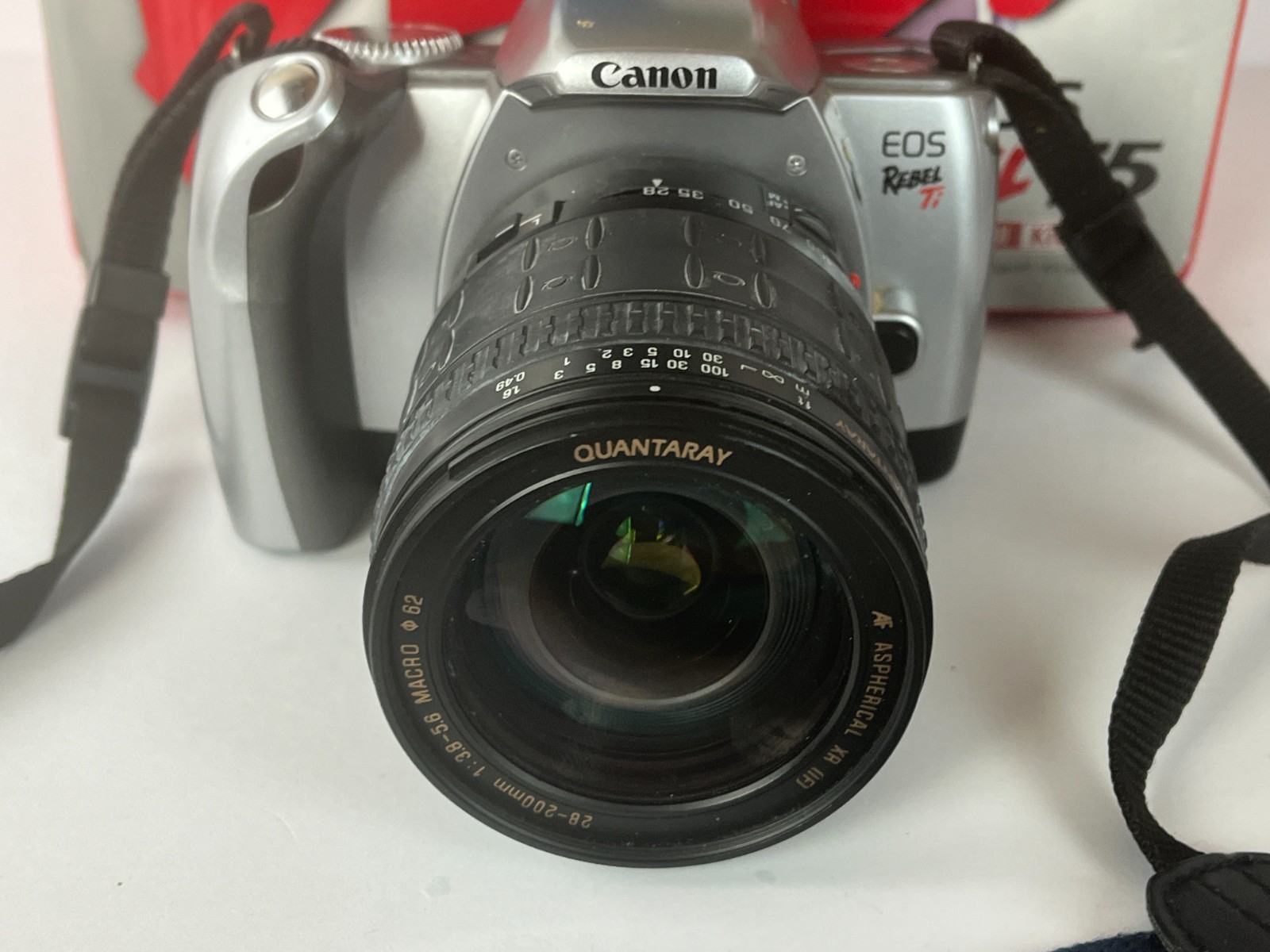Canon Rebel EOS Ti with T5 Digital Camera Box Strap