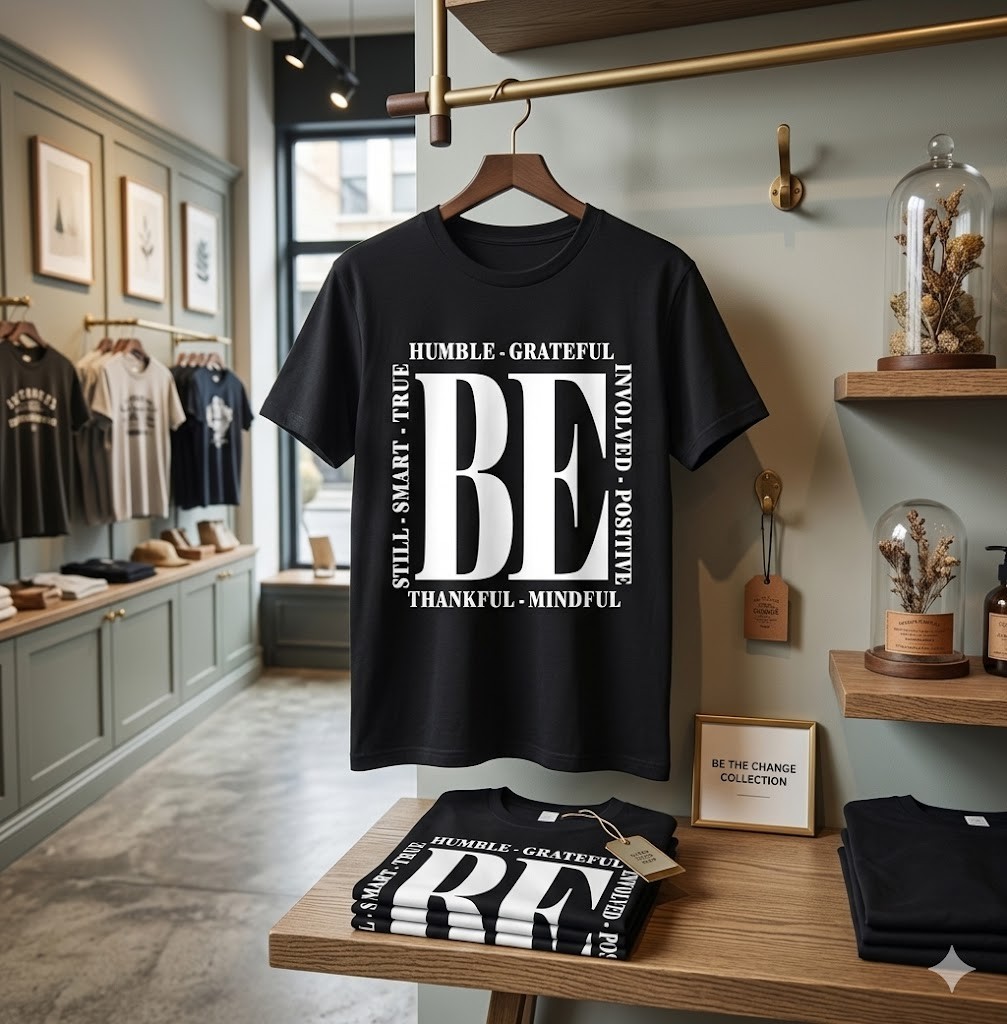 Be Humble - Be Positive Inspirational Quote - Classic T-Shirt - H083 gallery