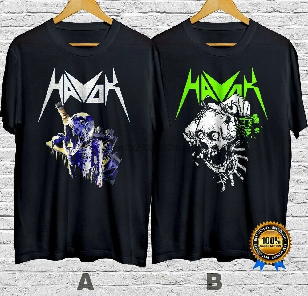 HAVOK Speed Thrash Metal Band T-Shirt Cotton 100% Shrt Slve S-3XL
