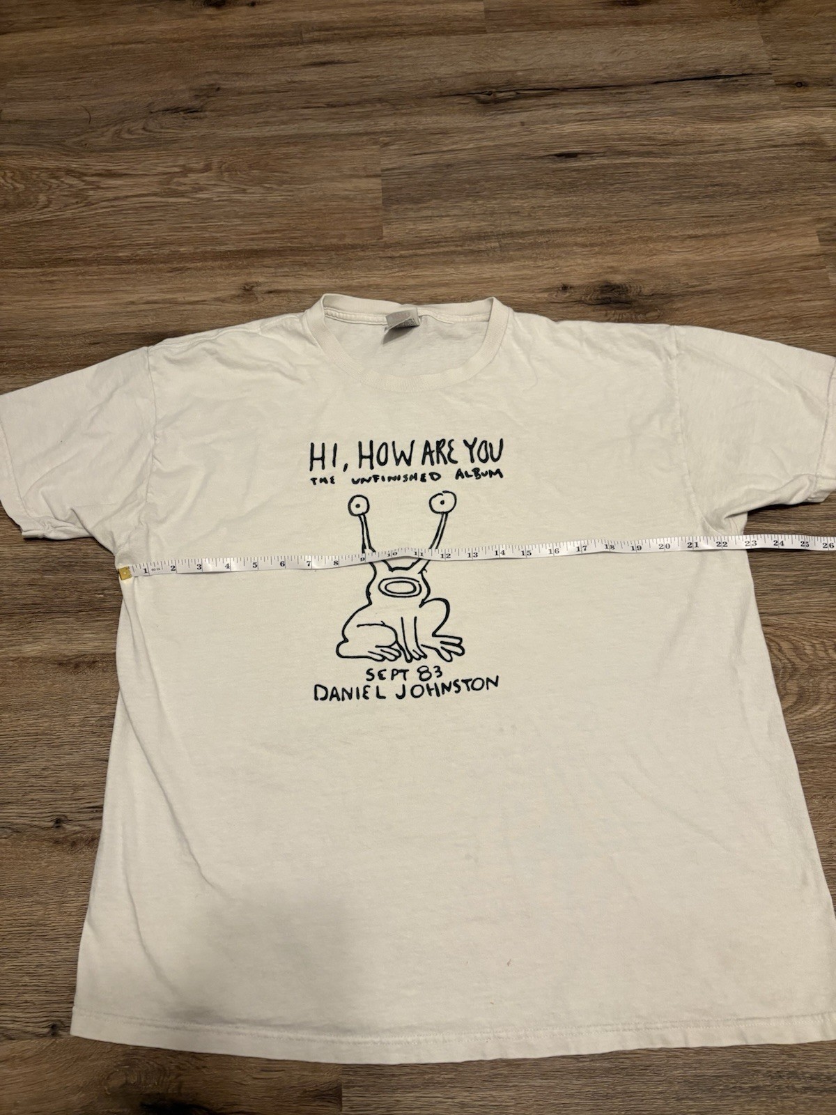 Vintage Daniel Johnston Hi How Are You T-shirt Size XL 90’s Y2K Kurt Cobain gallery