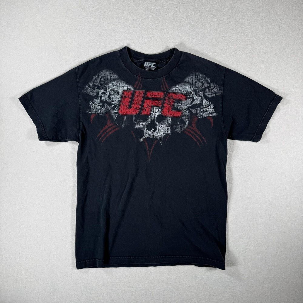 Ultimate Fighting Championship UFC Skull Black TShirt