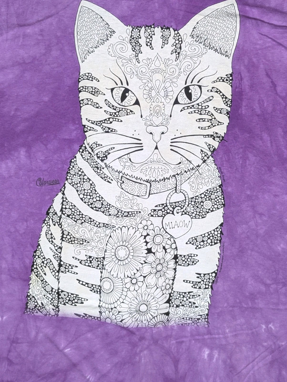 The Mountain T Shirt Men’s Purple Colorwear Cat 2XL Retired Logo Tag #1011