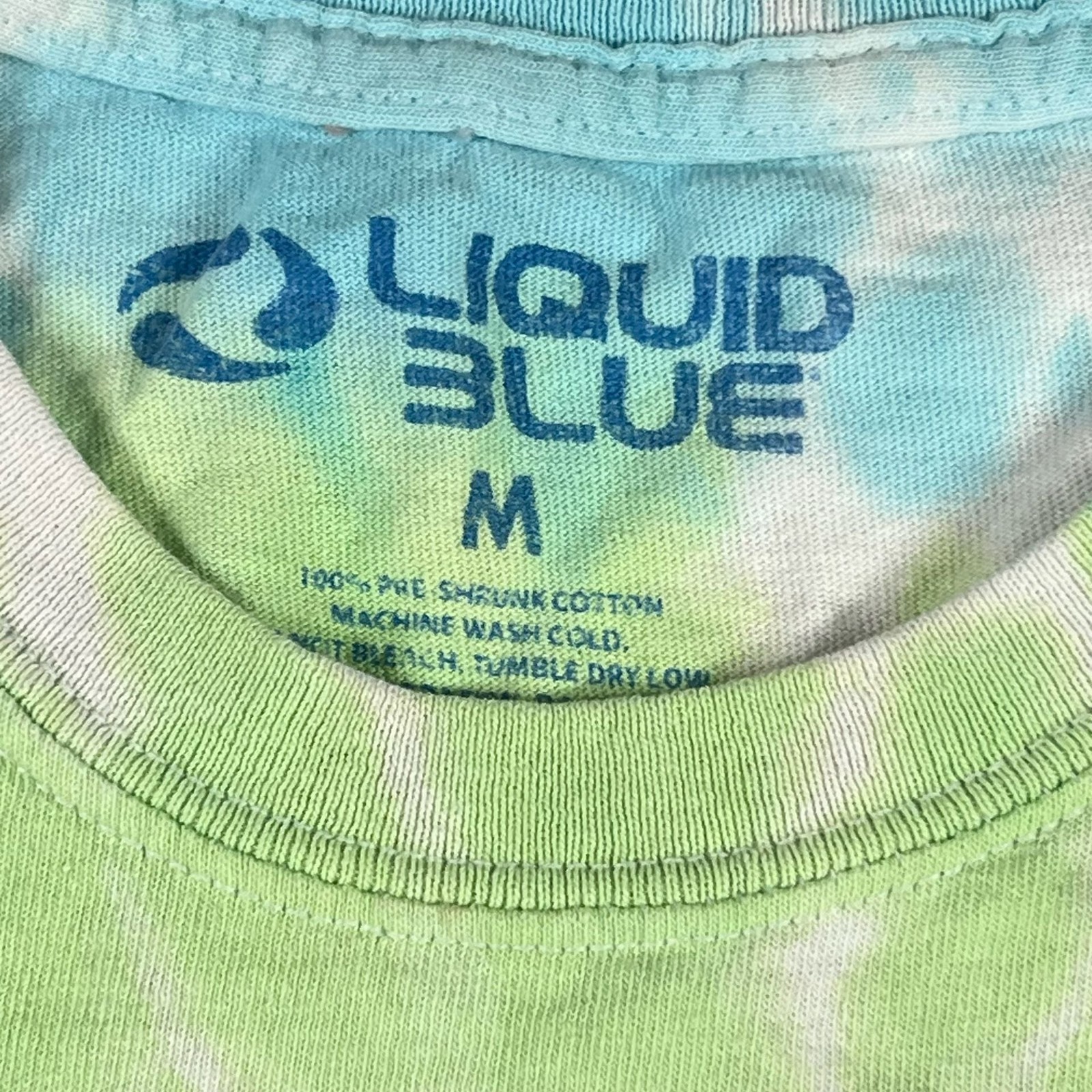 Liquid Blue Cheech & Chong Tie Dye T-Shirt Size M gallery