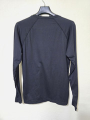 Rhone Men’s Black Reign Long Sleeve Tee Shirt Small