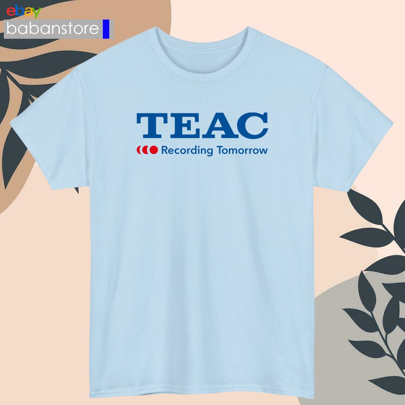 TEAC Corporation Electro Logo Black/White/Grey/Navy/Light Blue T-Shirt S-5XL gallery
