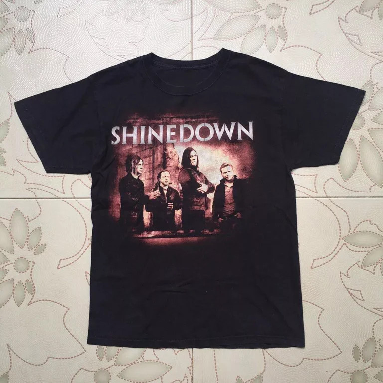Shinedown Black T-Shirt Cotton Full Size Unisex S-5XL 7D1708