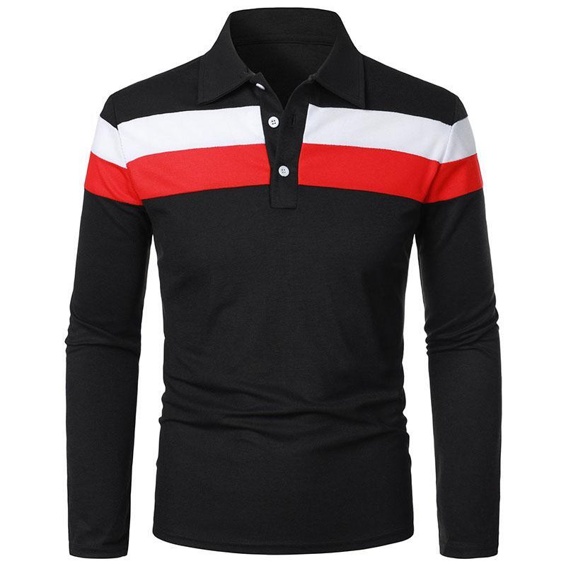 Camisa De Manga Larga Moda Casual Primavera Otoño Camiseta Estampado Para Hombre gallery
