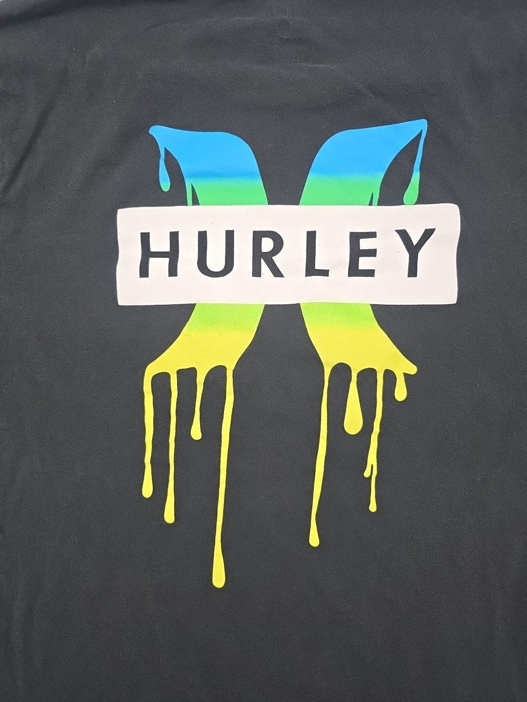 Hurley T-Shirt Men Large Black Graphic Print Logo…#46305 gallery