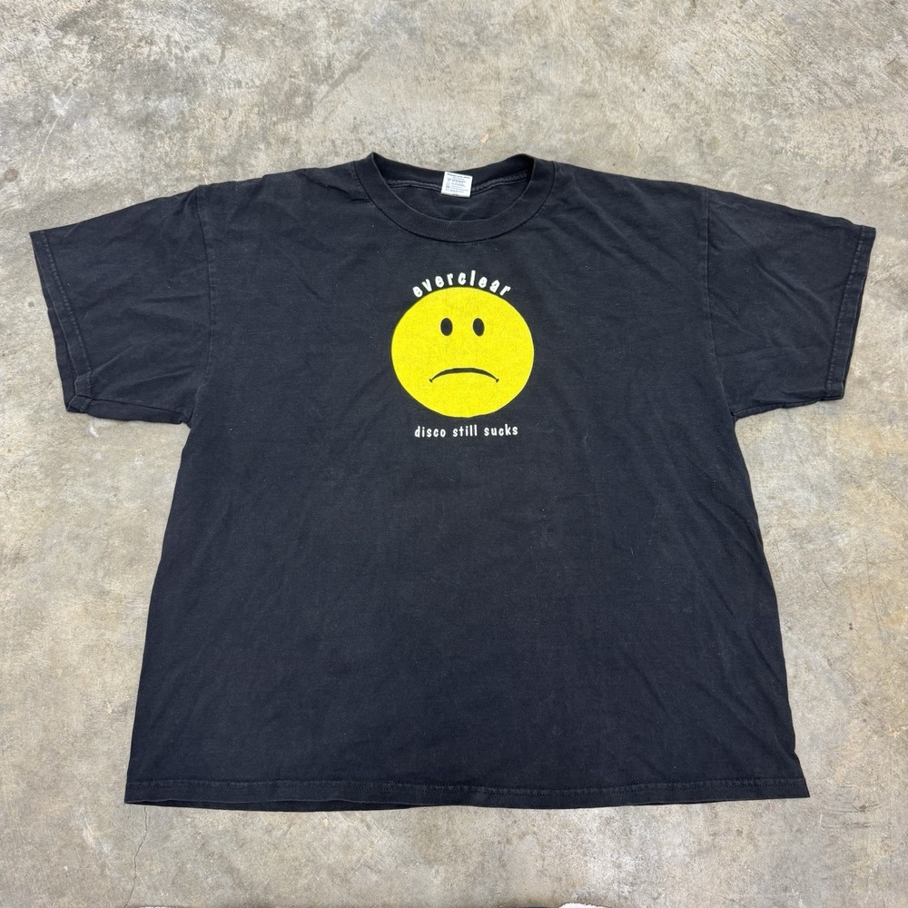 Delta Everclear North American Tour 2001 Double-Sided Black Tee XL