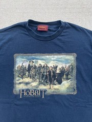 2012 The Hobbit An Unexpected Journey Graphic Movie Promotional Longsleeve Tee