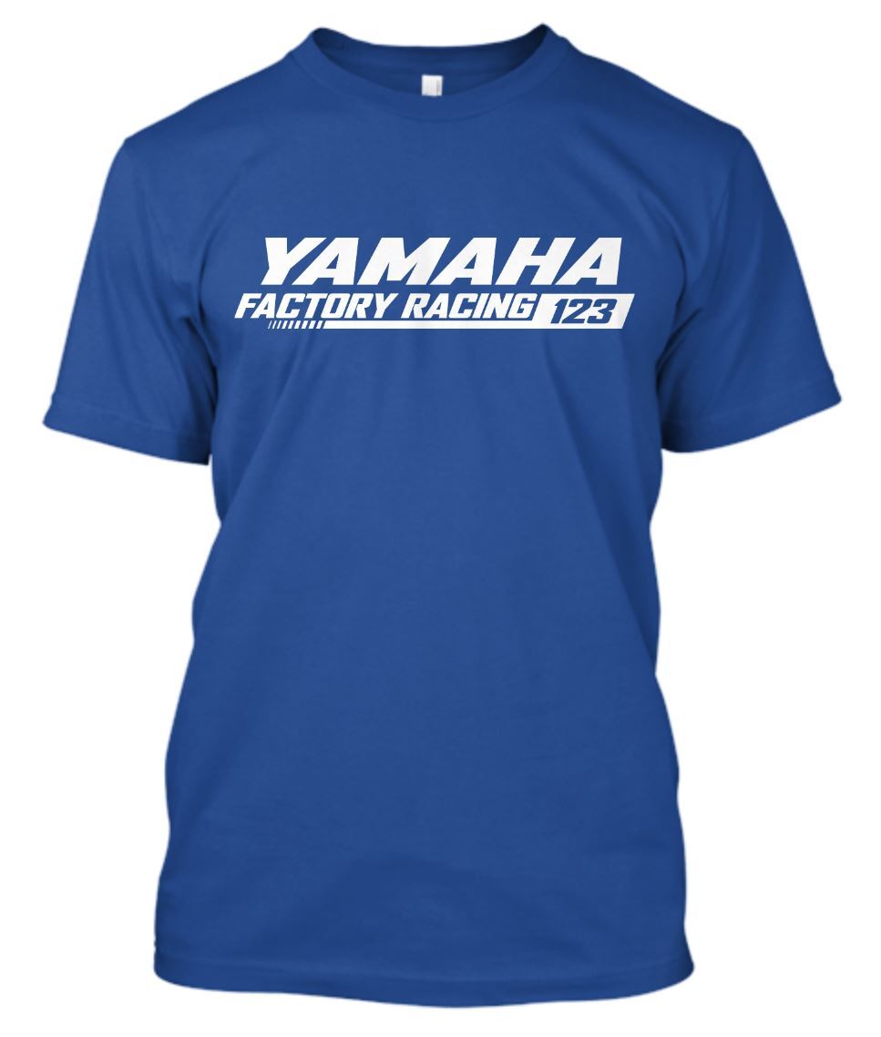 CUSTOMIZED YAMAHA FACTORY RACING MOTOCROSS TSHIRT YOUR NAME AND NUMBER YZ ATV gallery