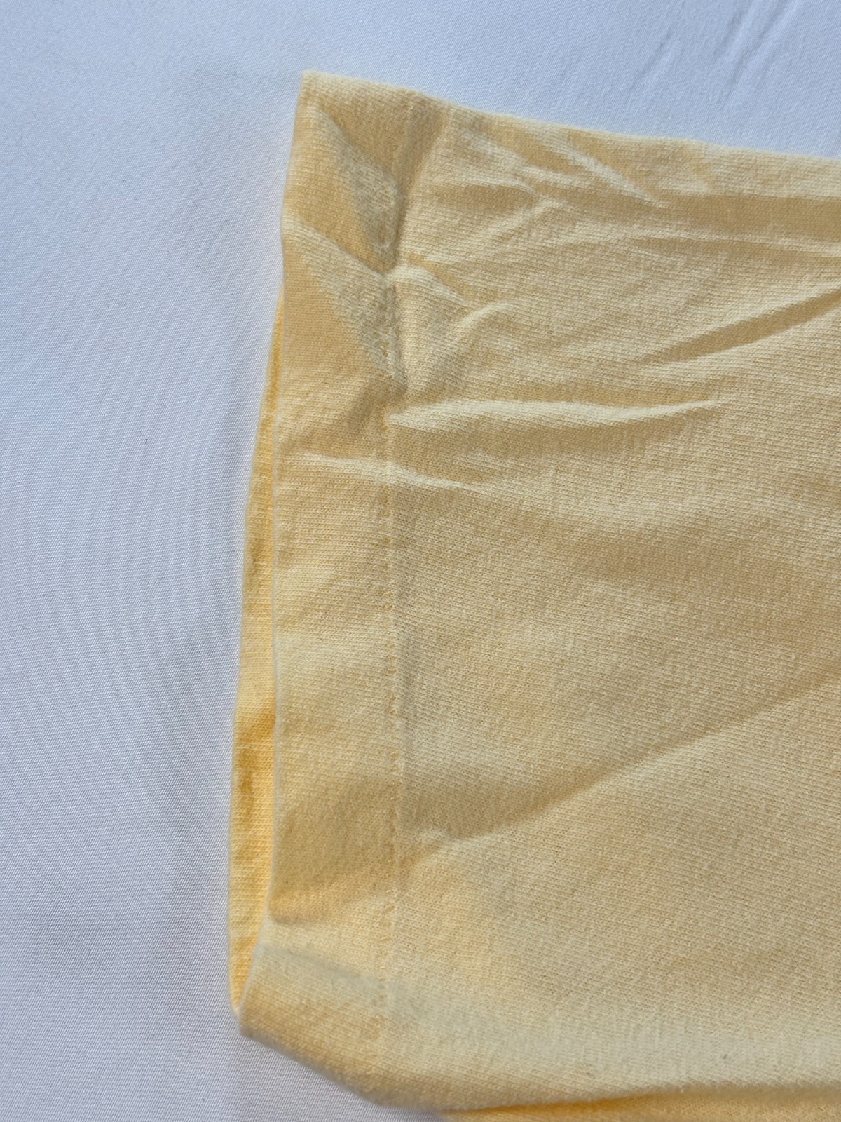 Vintage Single Stitch Southampton Shirt Size Medium Yellow Anvil Tag Made In USA gallery