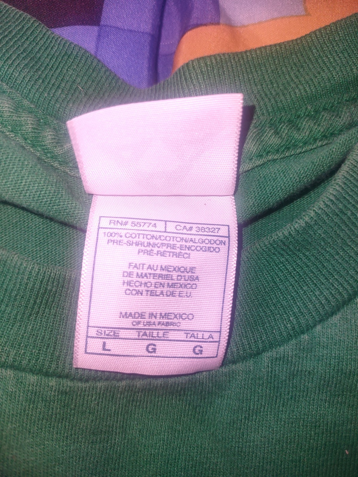 VTG Las Vegas Player T Shirt Sin City Gambling State Green Men's Large gallery
