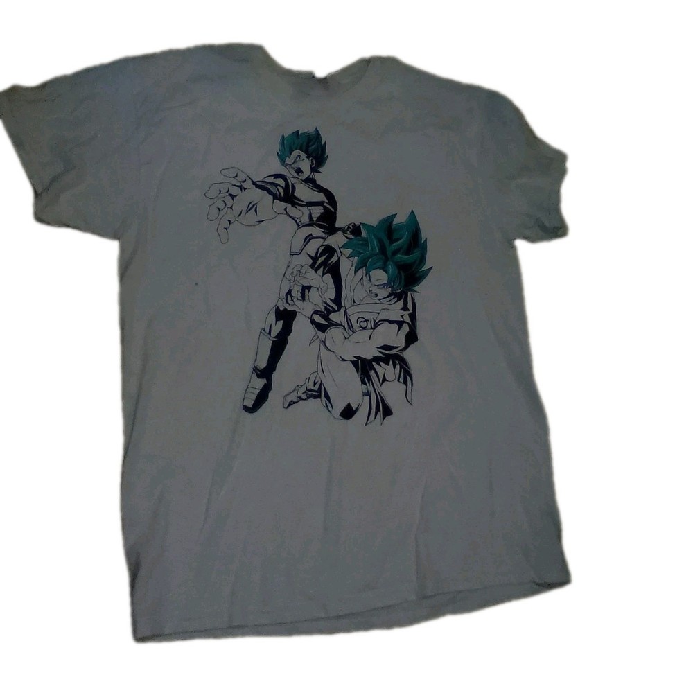 DragonBall Animation T-Shirt With Two Stains As Shown In The Pictures Above