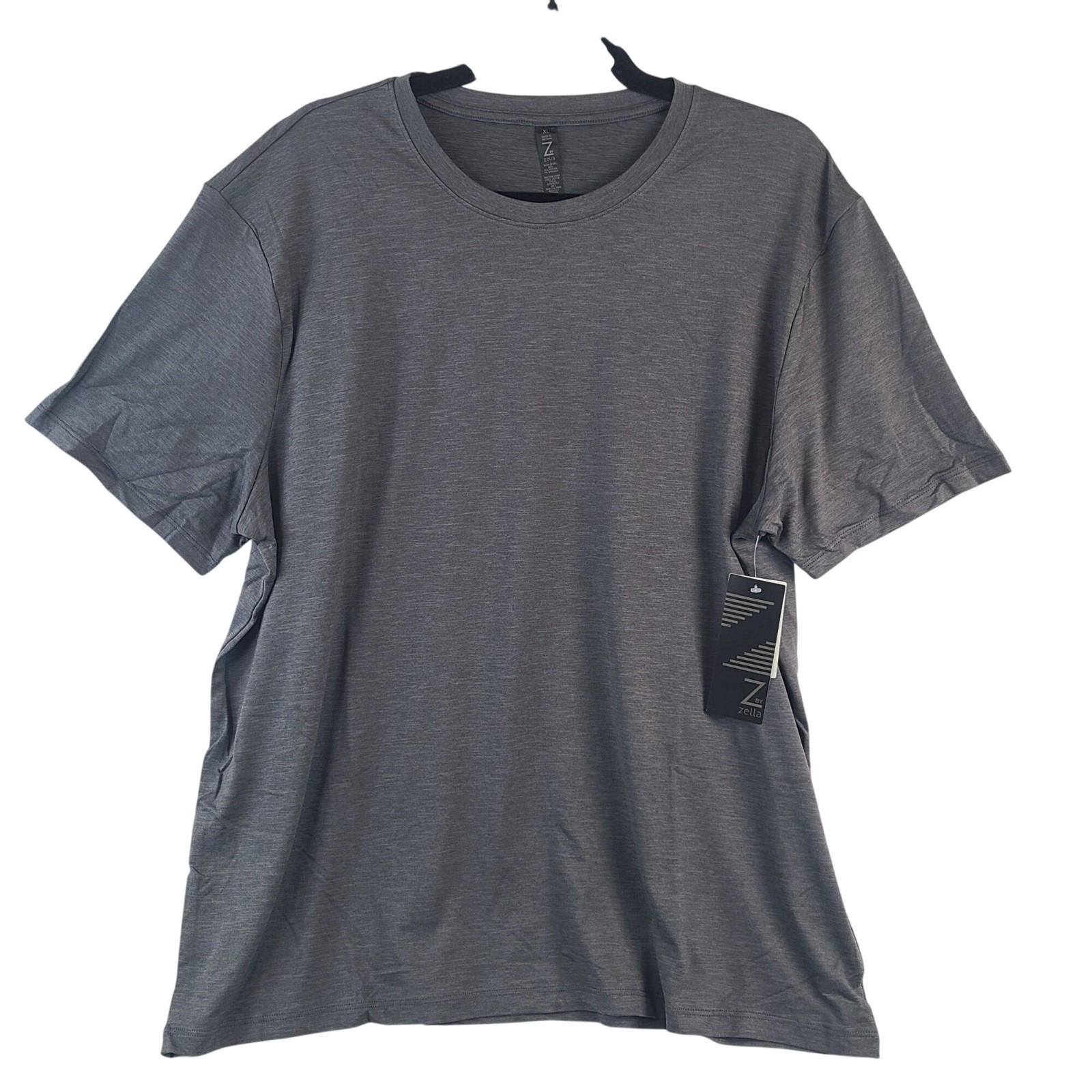 NEW Z By Zella Men’s Grey Forged Short Sleeve T-Shirt Sz XL Nordstrom
