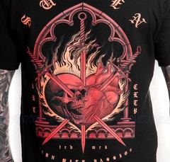 Sullen Art Collective Full Heart Premium SCM7985 Short Sleeve T-shirt For Men