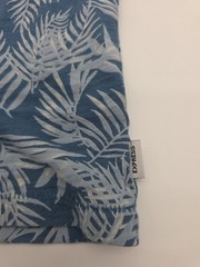 Express T-Shirt Men Small Blue AOP Floral Tee.#41144