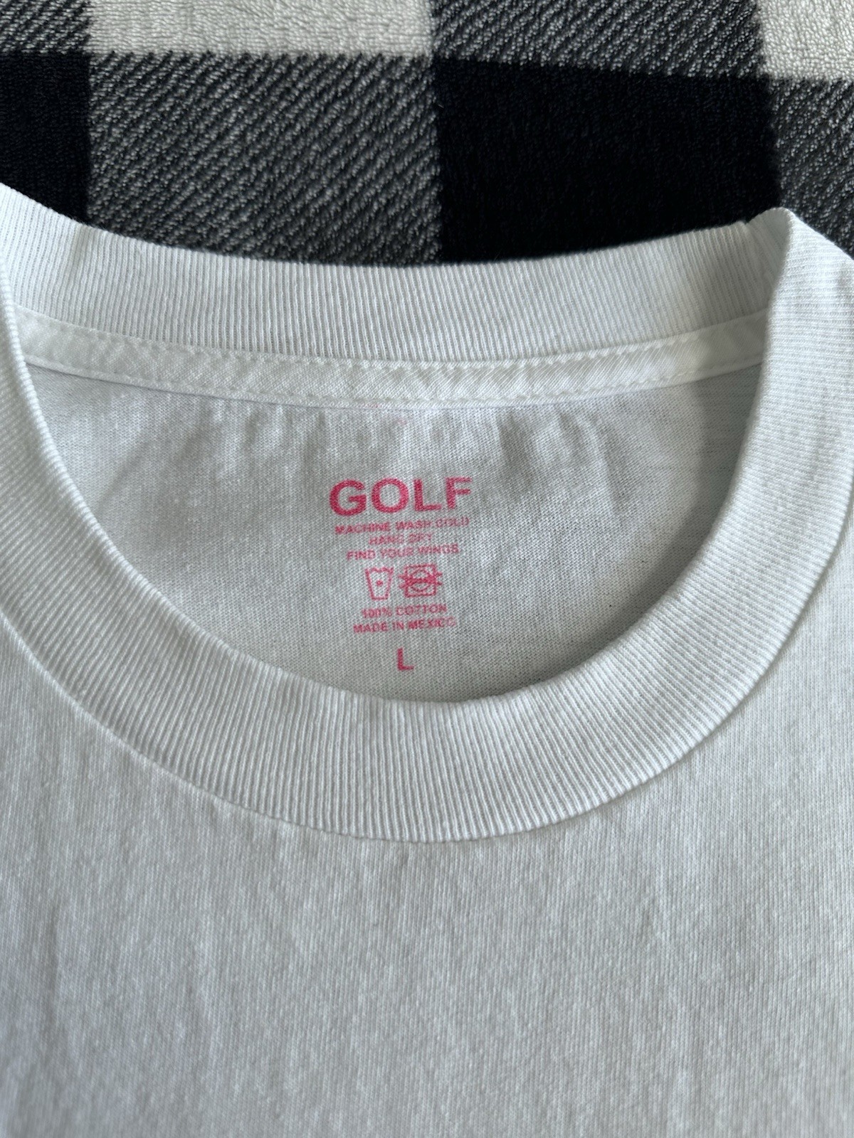 Golf Wang Rhonda Tee White Large NWOT! gallery