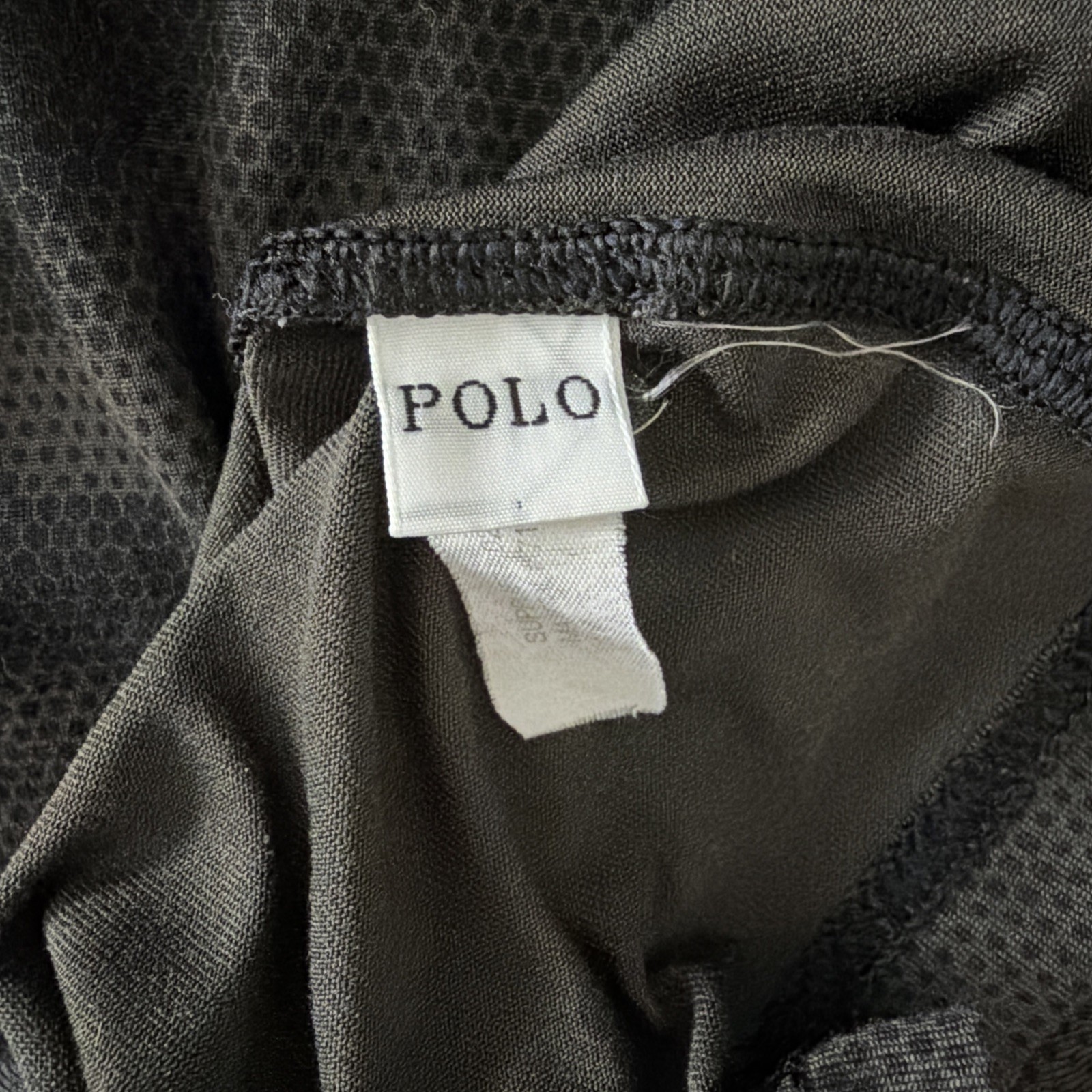 Polo Ralph Lauren Performance XLT Black Camouflage Mesh Short Sleeve T-Shirt EUC gallery