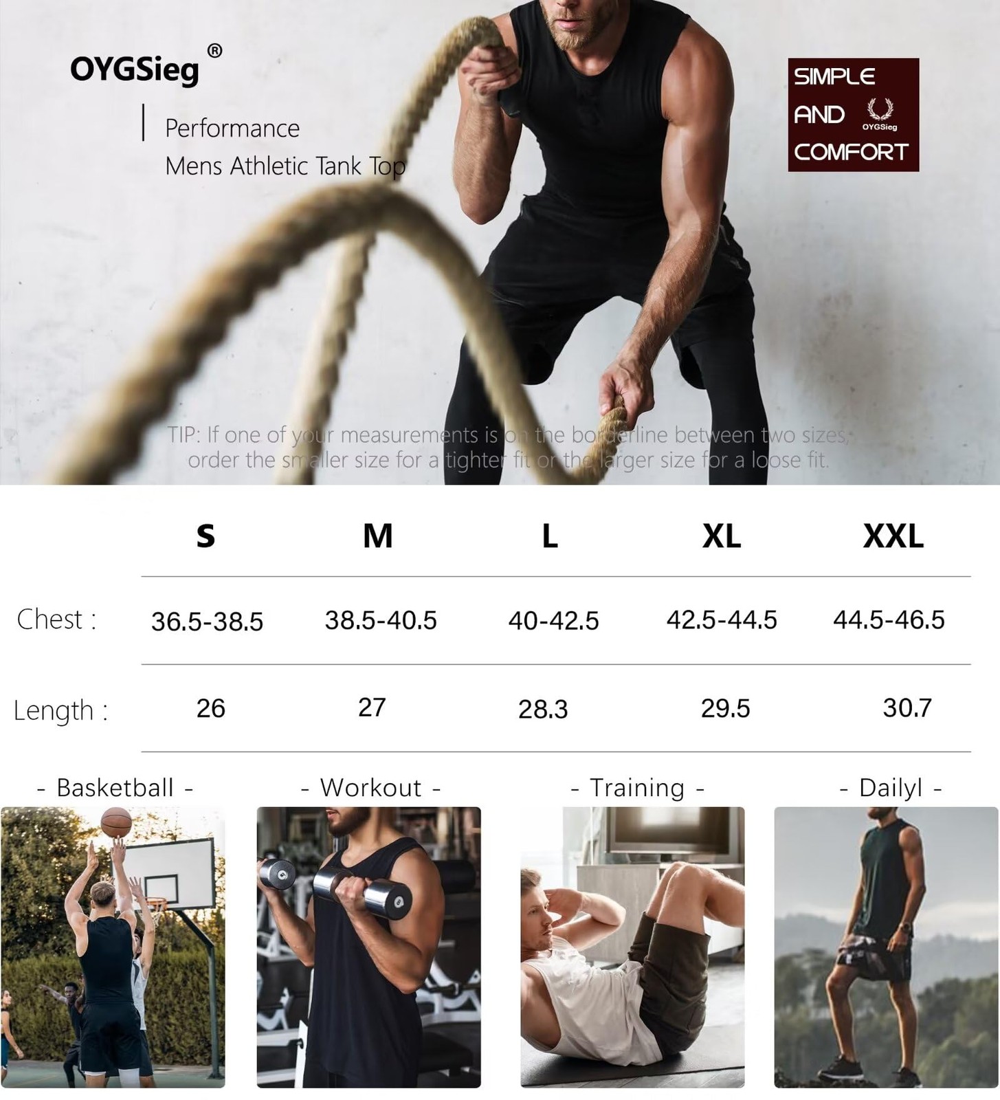 6 Pack Men's Quick Dry Workout Tank Tops Breathable Gym Sleeveless Muscle Shi... gallery