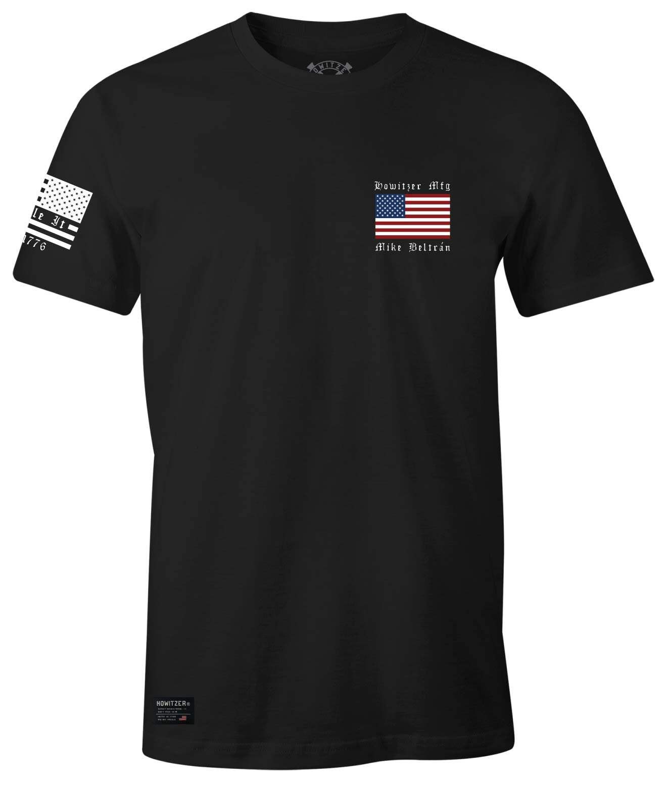 Howitzer Clothing Men's T-shirt Beltran Patriot Military Grunt MFG gallery