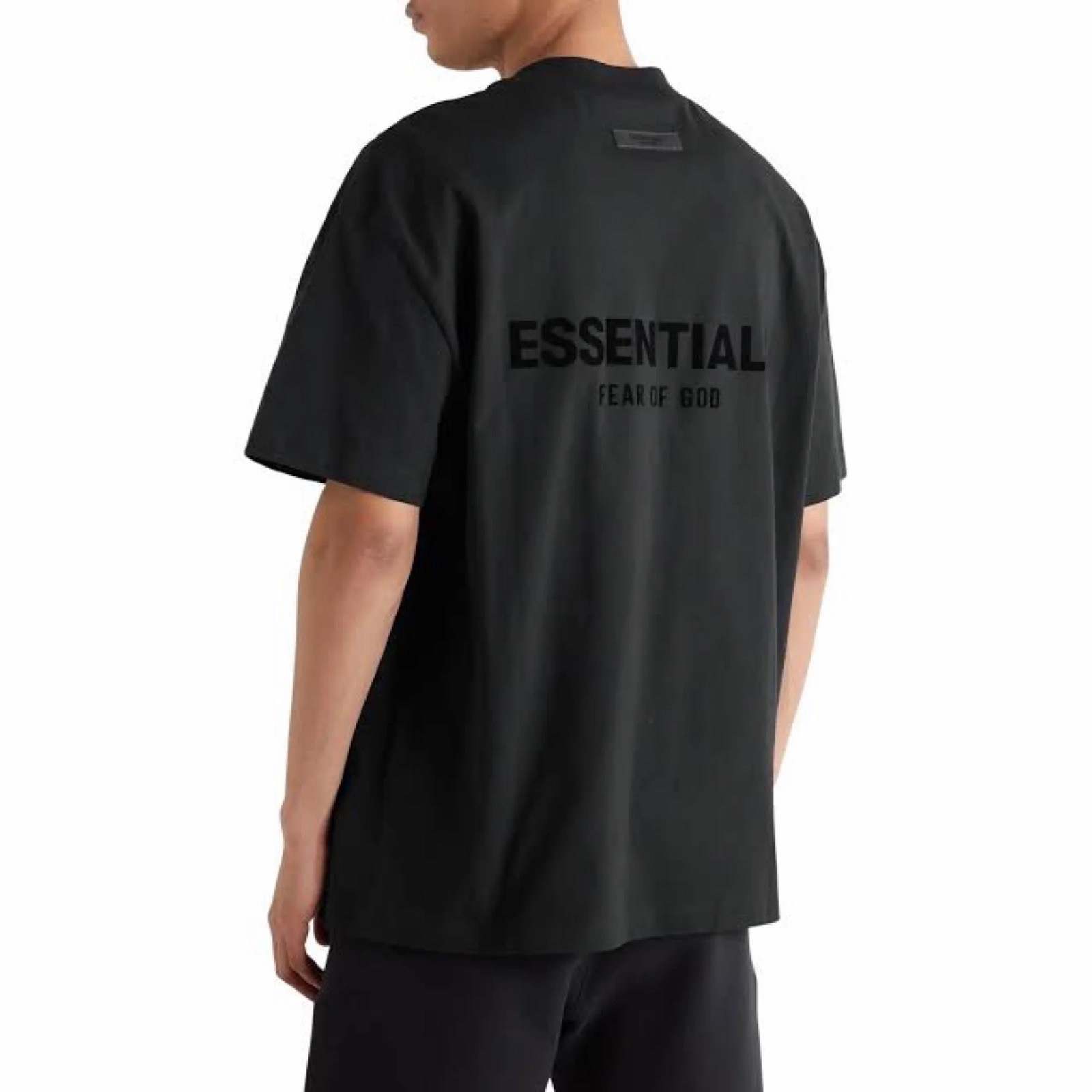 Essentials Fear of God ESSENTIALS Logo Gray Cotton Crew Neck T-Shirt L gallery