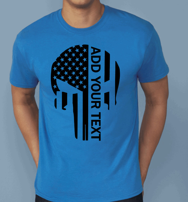 PERSONALIZED CUSTOM PRINT YOUR OWN TEXT ON A T-SHIRT CUSTOMIZED T-SHIRT UNISEX gallery
