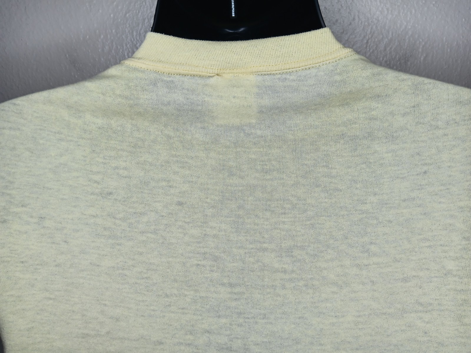 Vintage 90s I Want It All Adult Small T-shirt Thin Yellow Tee Jerzees 1990 gallery