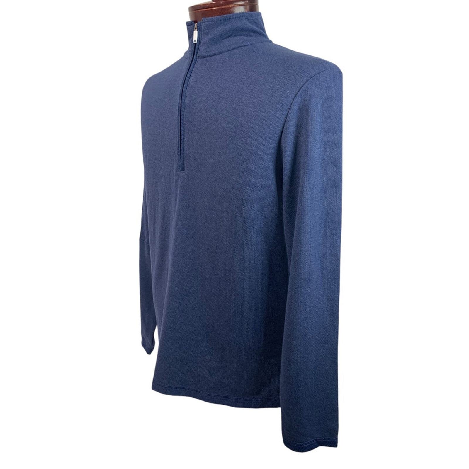 Small Adidas Golf Mens New Lightweight 1/4 Zip Pullover Shirt gallery
