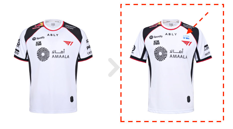 2026 T1 Uniform Jersey VER.2 LOL White 100% Authentic NO Tariffs In USA gallery
