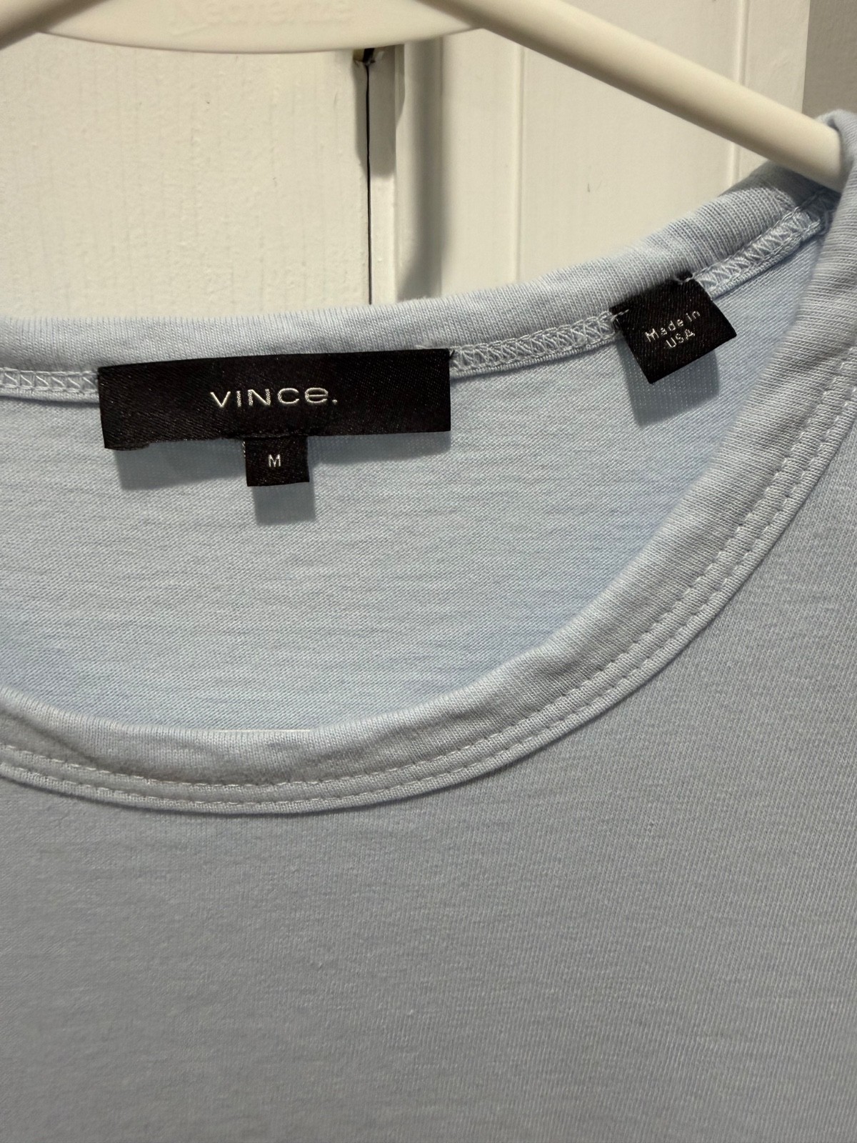 Vince Men's Short Sleeve T Shirt-Blue-Size M gallery