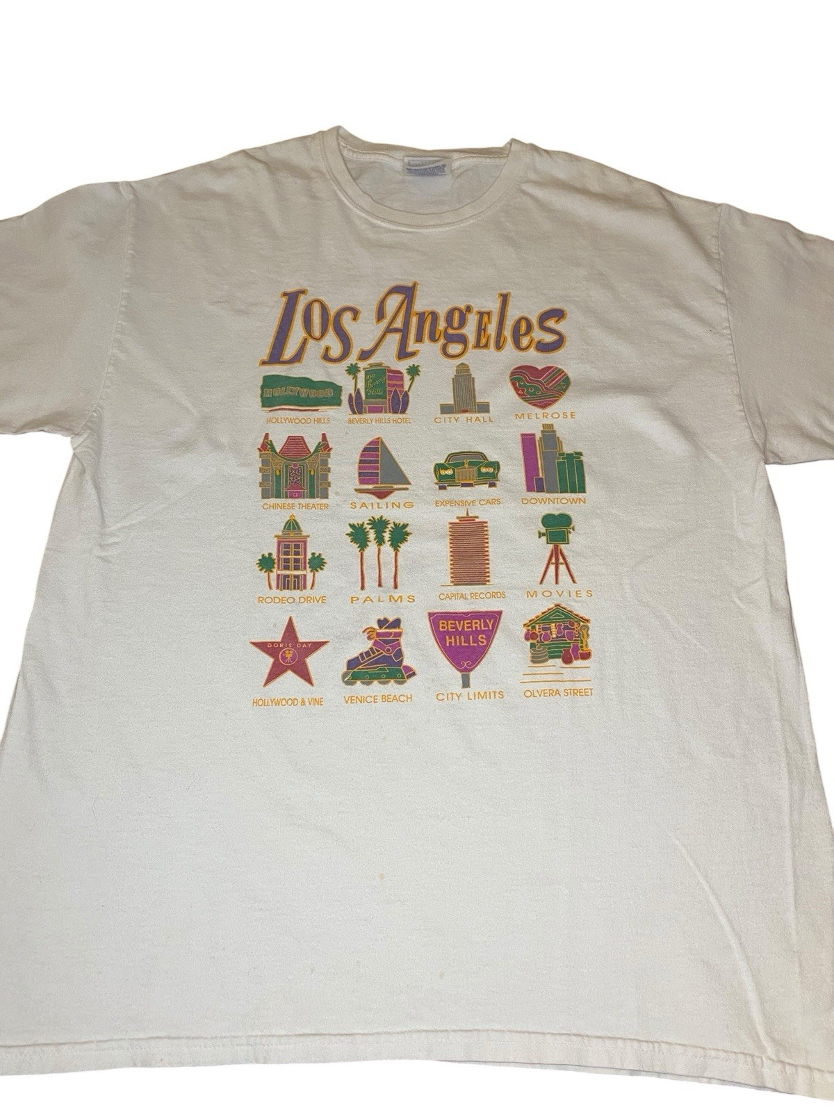 Los Angeles Tee Men’s L City Streetwear California 90s Y2K Unisex LA Travel gallery