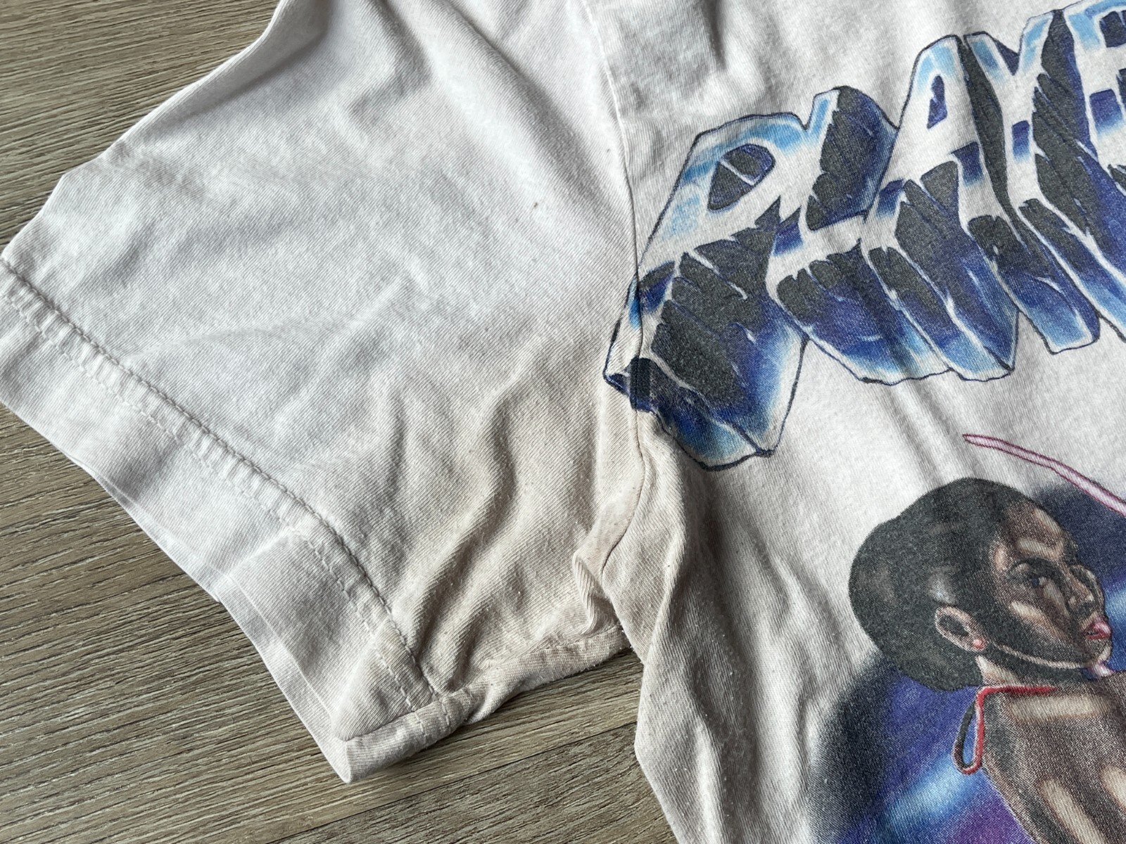 2017 PLAYBOI CARTI Official Self-Titled Era Tour Airbrush Shirt HEAVY WEAR AS IS gallery