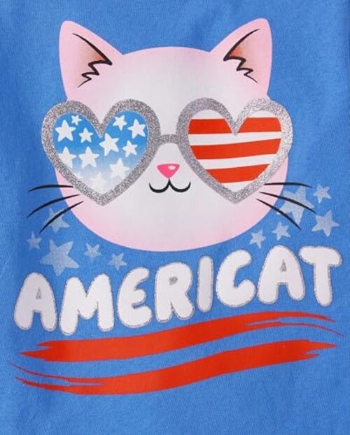 Baby-Girls and Toddler All Holidays,Birthdays 5T Americat/American Flag Bow gallery