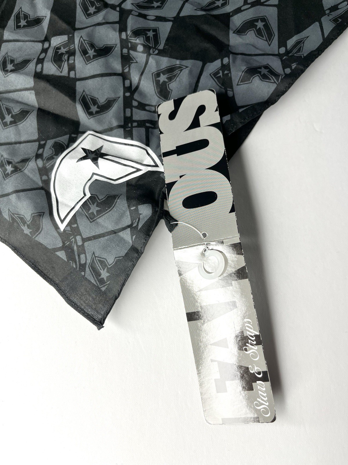 Famous Stars And Straps Film Bandana NWT Travis Barker Blink 182 RARE Y2K gallery
