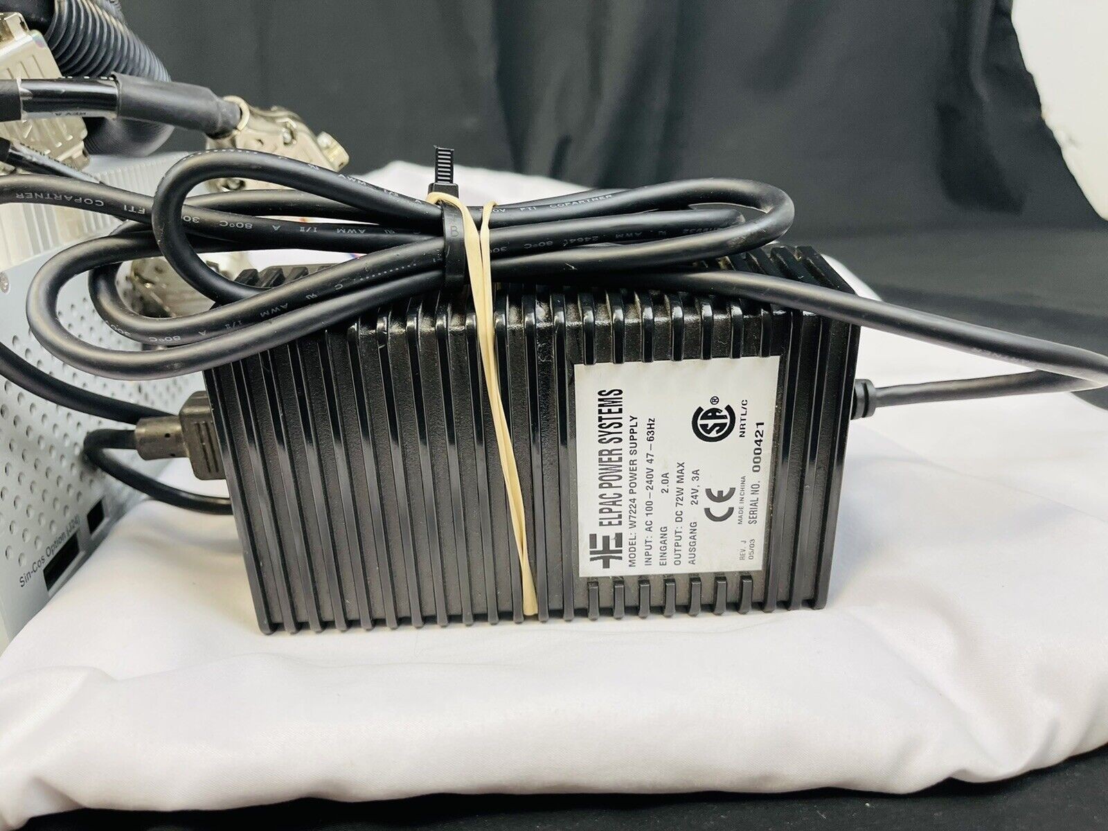SPIIPLUS ACS MOTION DIGI Motion Controller CTLR 2-AXIS CM-2-A-E-M0 with Cables.