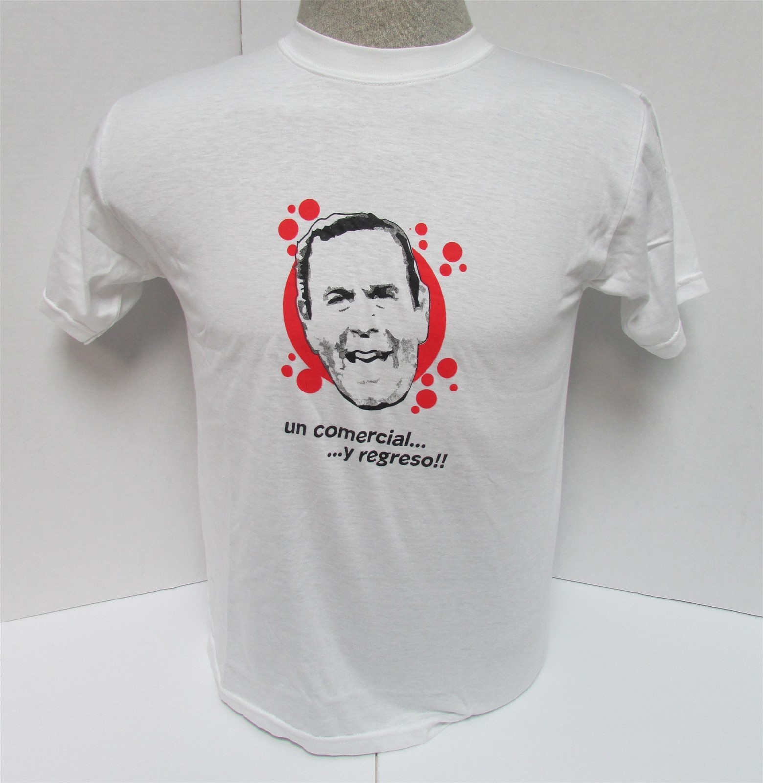 Peru T-shirt Un Comercial y Regreso! Large L Trampolin a la Fama Peruvian gallery
