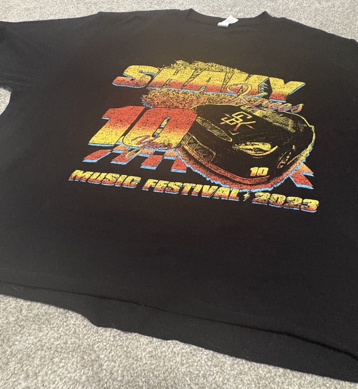 Shaky Knees 2023 Music Festival T-Shirt Atlanta Band Lineup Size Large *Read* gallery