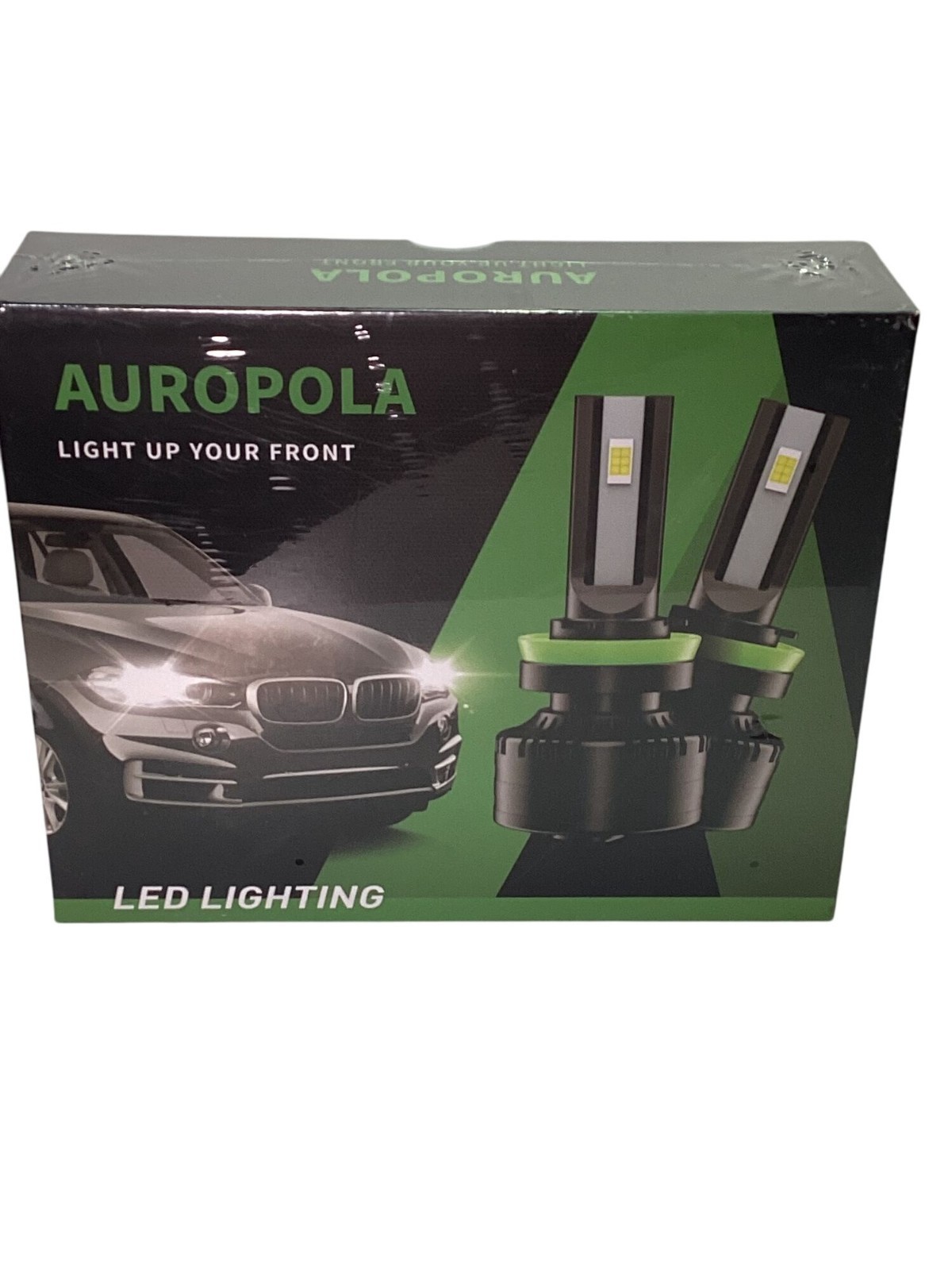 Auropola Premium LED Headlight Bulbs H11/H9/H8 90W With Kit New Sealed