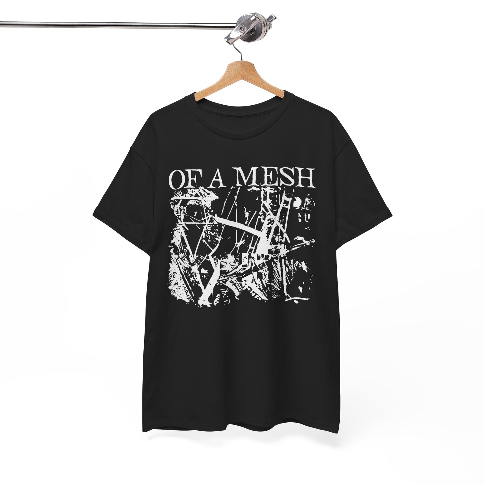 Of A Mesh T-Shirt, New York Deathrock, Music Post Punk Goth Rock, Unisex Tee