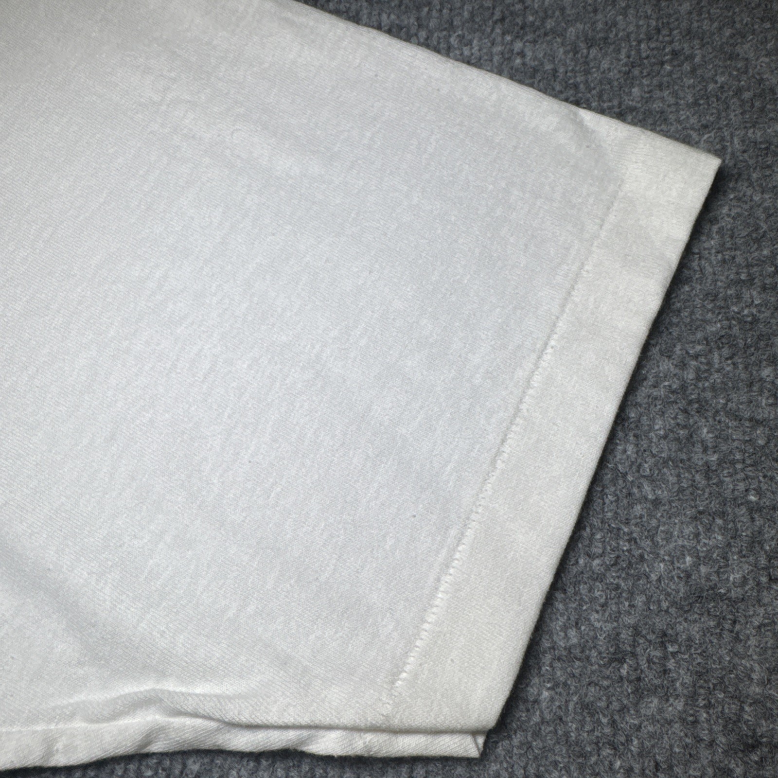 VTG Stress Confusion Funny Quote T Shirt 90s White OSFA Oversized Single Stitch gallery