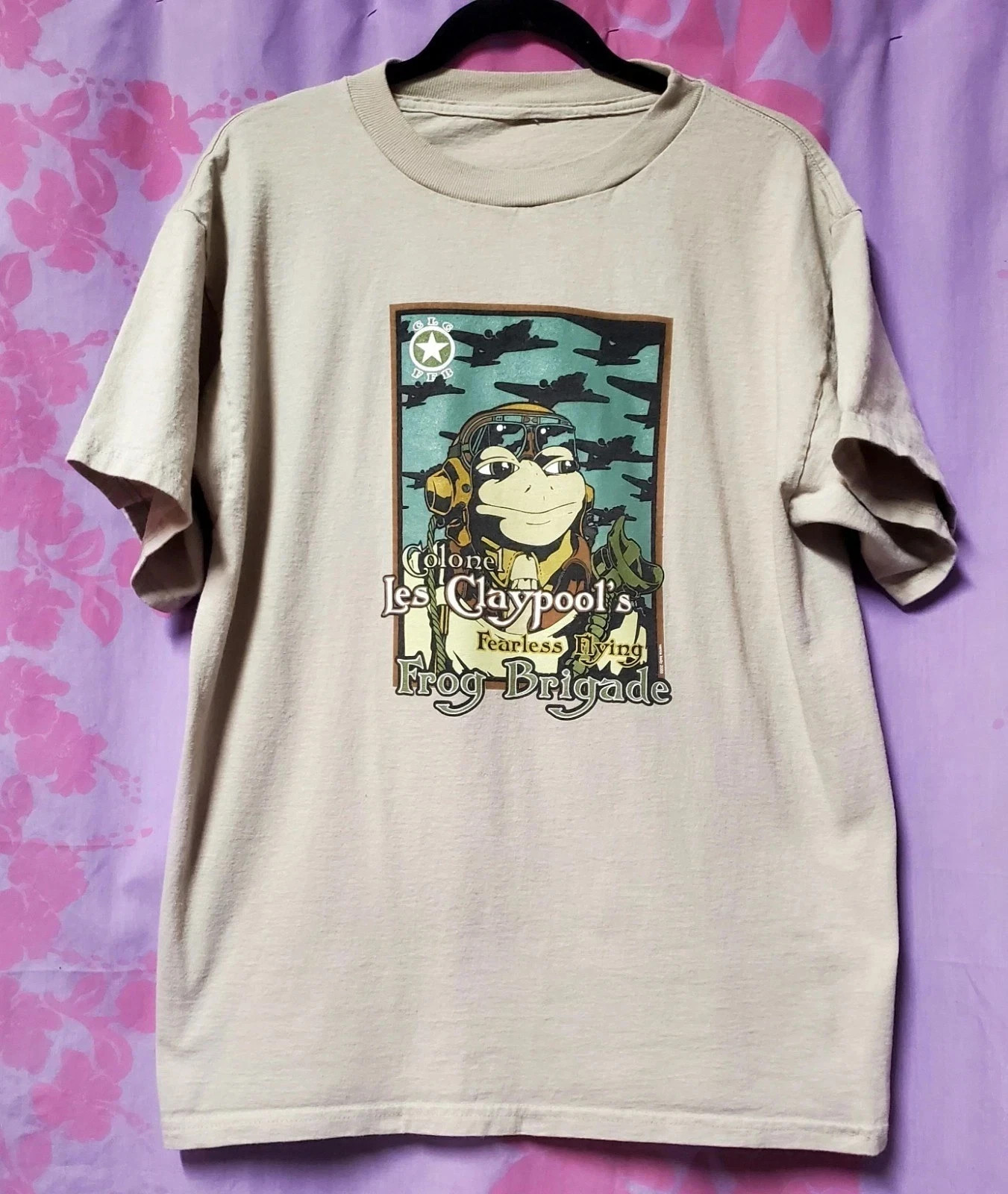 Les Claypool Fearless Flying Frog Brigade Natural S to 5XL Shirt CL209 gallery