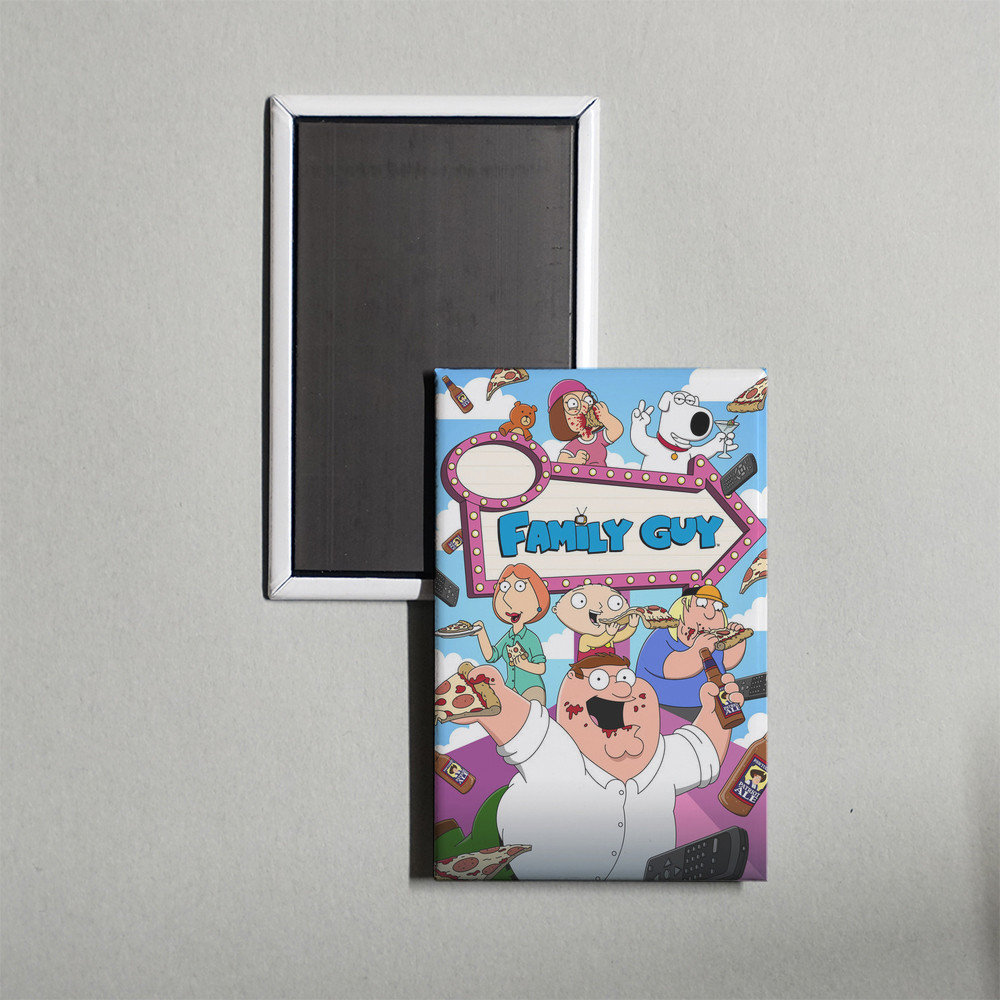 Family Guy Mini TV Show Poster Fridge Locker Magnet