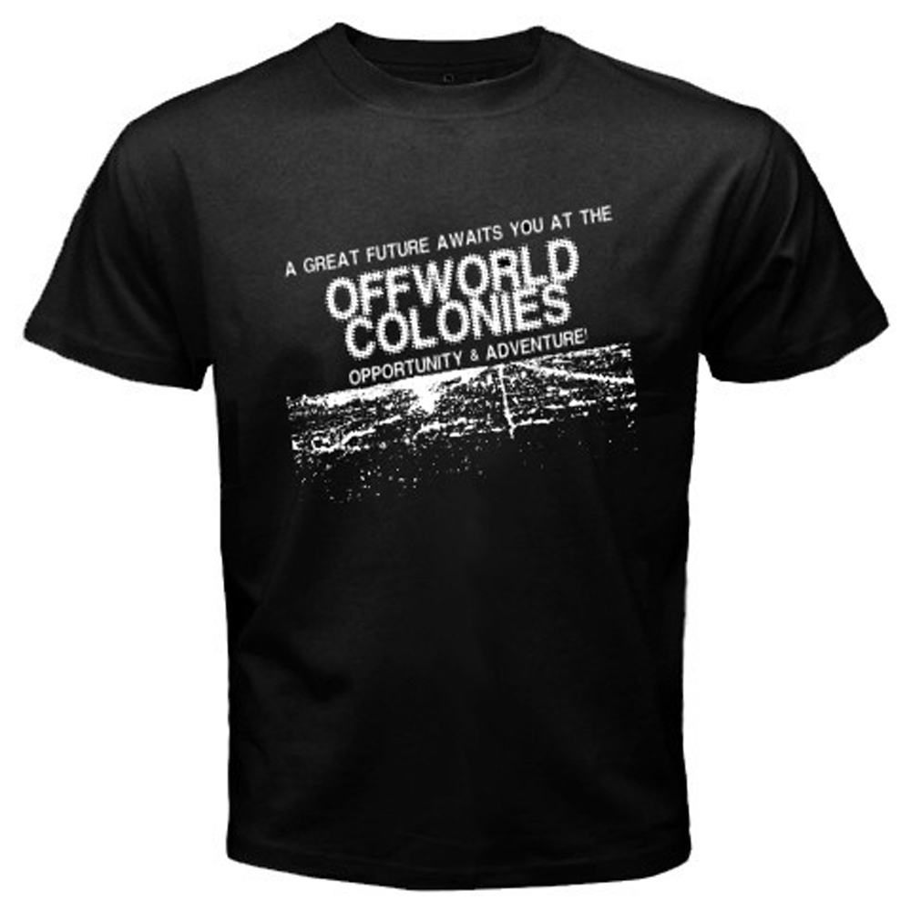 New Blade Runner 80’s Movies Film Men’s Black T-Shirt Size S-5XL