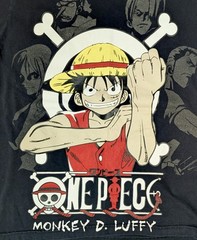Sigma Brazil One Piece – Monkey D. Luffy Wanted Poster T-shirt Men’s Size S