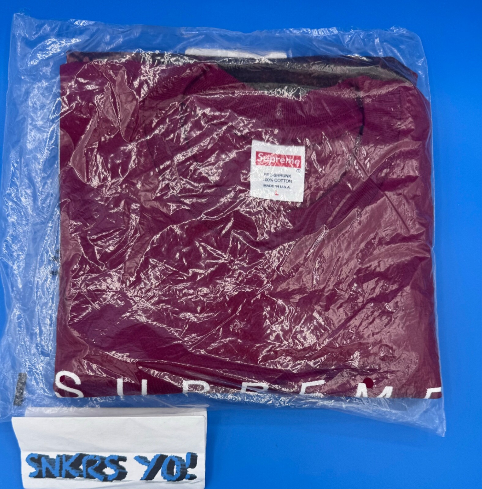 Supreme Rowlf Tee Cardinal (SS24T15) Size Large gallery